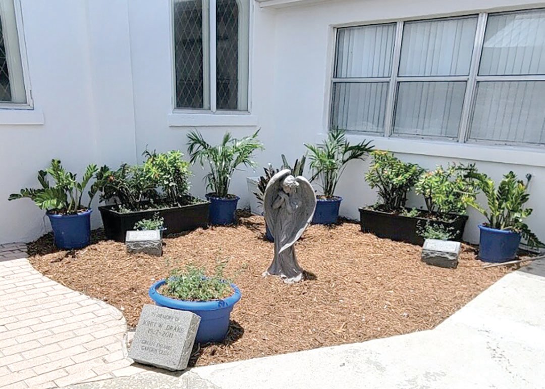 The Memorial Garden at the First United Methodist Church of Clewiston now has a new look.